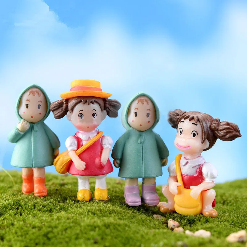 Новые 1 шт Милая Смола ремесленные изделия украшения миниатюра девушка Сказочный