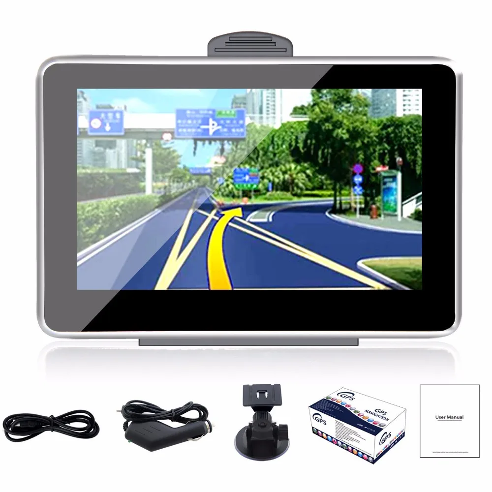 KONNWEI 5 дюймовый GPS навигатор портативная навигация|inch gps navigation|5 inch navigatorgps navigation