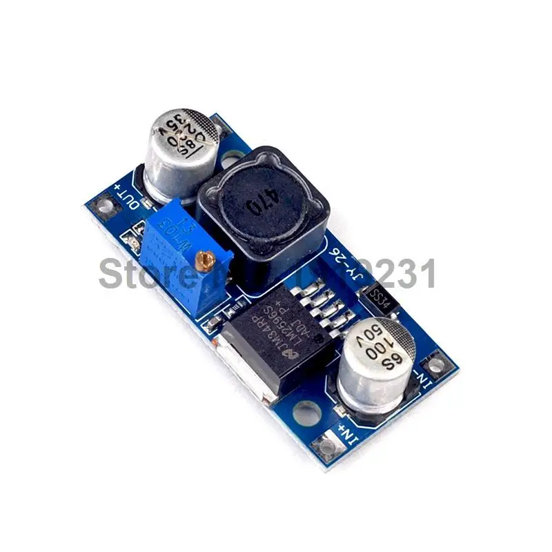 10 шт Высокое качество 3A Регулируемый DC LM2596 LM2596S ADJ Вход 3 V 40 Выход 1 25 35 понижающий