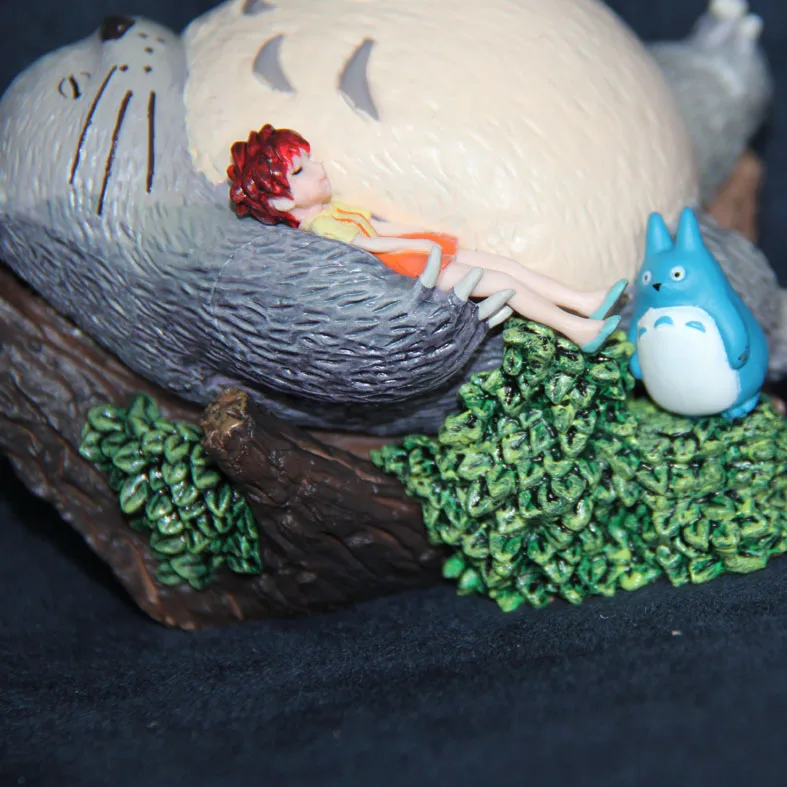 100% оригинальная японская аниме фигурка Хаяо Миядзаки Тоторо ПВХ экшн-фигурка