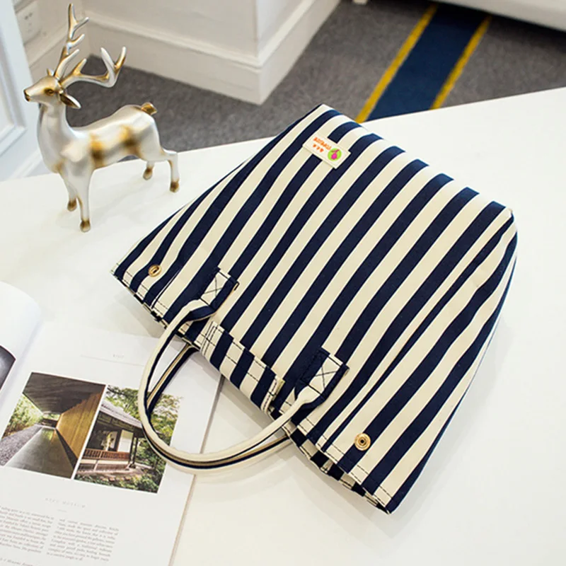 Изоляционные сумки в полоску для младенцев портативные Термосумки пикника ланча