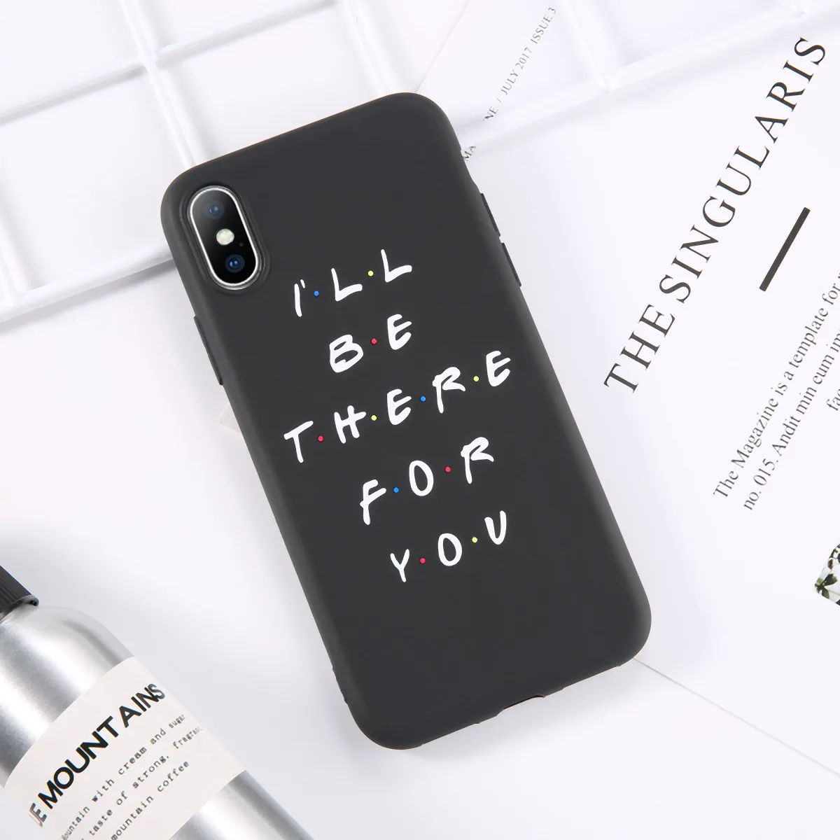 T7 Lovebay для iPhone 6 6s 7 8 Plus X XR XS Max 11 Pro Max 5 5S SE чехол для телефона центральный Perk Friends Мягкий ТПУ чехол для iPhone XS - Цвет: T7