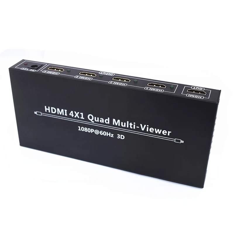 Kebidumei 3D 1080P HDMI 4x1 Quad мульти-просмотра с поддержкой PIP переключатель HD видео