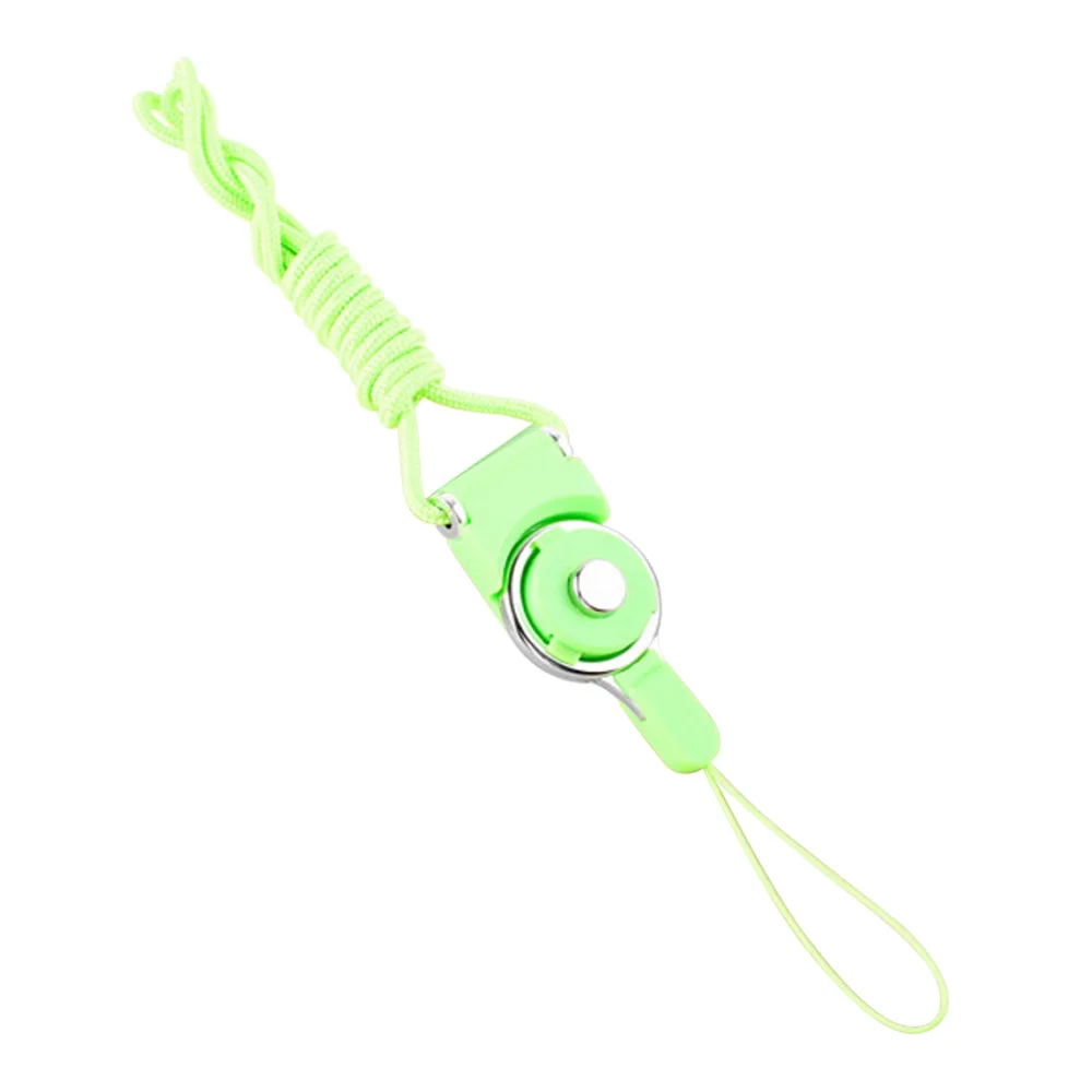 Green TOENMAN Nekband для телефонного ключа, ремешок для телефона, цепь, шнур вокруг шеи, многофункциональный ремешок для шеи, ремешок для ключей, телефон - Цвет: Green
