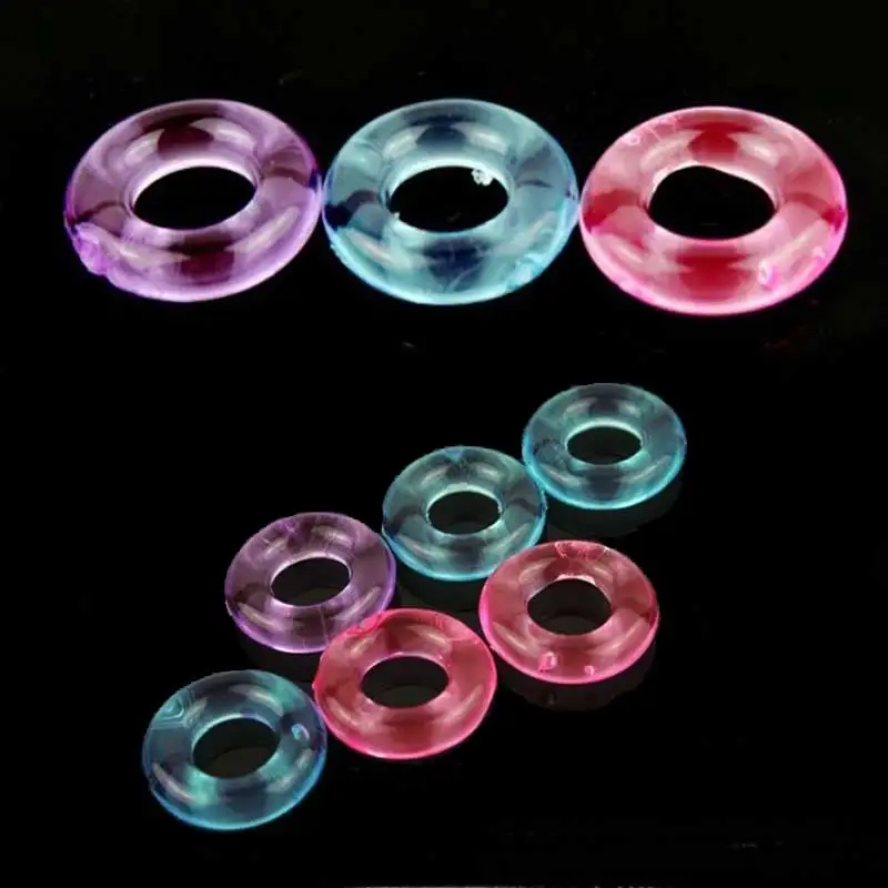 Гибкие Кольца для клитора и эякуляции 3 шт./компл. мужчин|cock ring|penis ringdelay ejaculation |