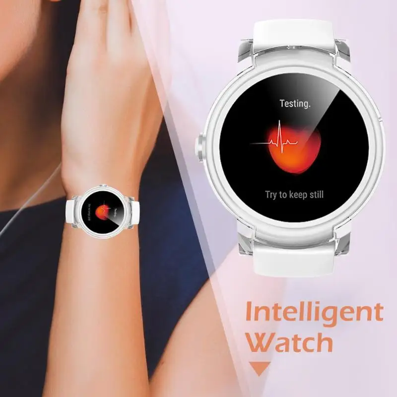 Оригинальные Смарт-часы Xiaomi Ticwatch E Expres, ОС Android, MT2601, двухъядерный, Bluetooth 4,1, WiFi, водонепроницаемые, фитнес-часы