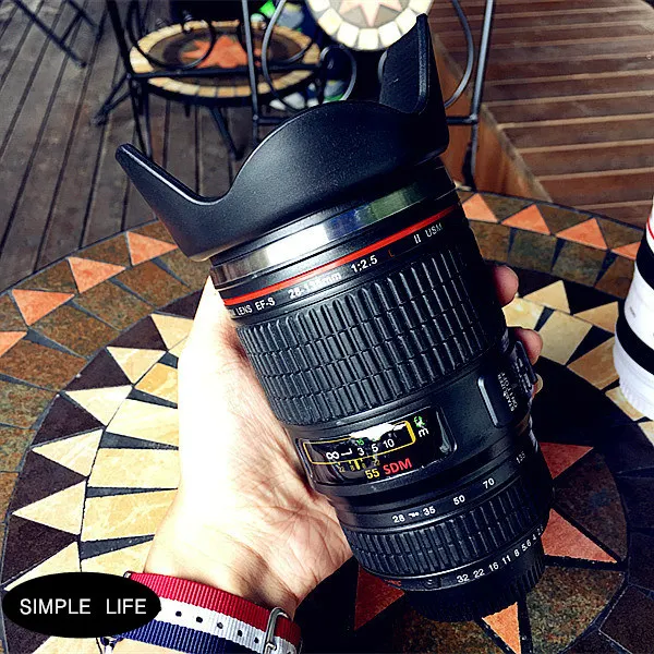Кружка термос из нержавеющей стали для SLR камеры|vacuum coffee cup|stainless steel vacuumvacuum |