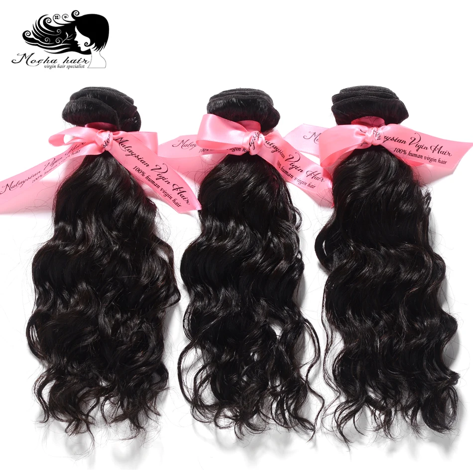 Mocha Hair 3 Bundles Natural Water Wave Malaysian Virgin Hair extension 10A Nature Color 12“-28” 100% Human Hair Weaves
Mocha Hair 3 Bundles Natural Water Wave Malaysian Virgin Hair extension 10A Nature Color 12“-28” 100% Human Hair Weaves