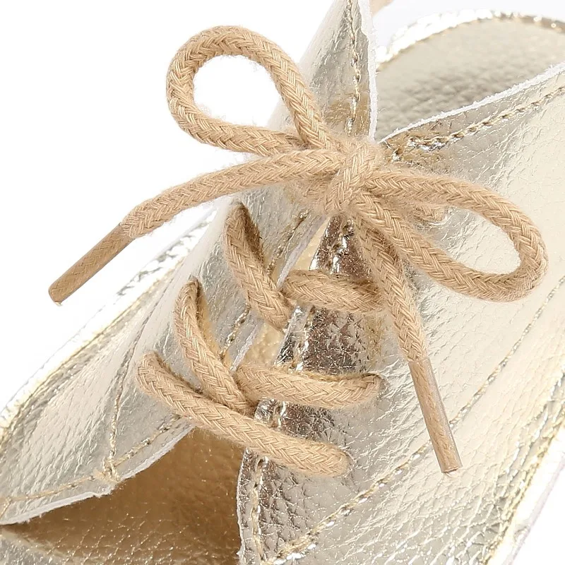 Летние сандалии для маленьких девочек брендовая пляжная обувь коричневого цвета