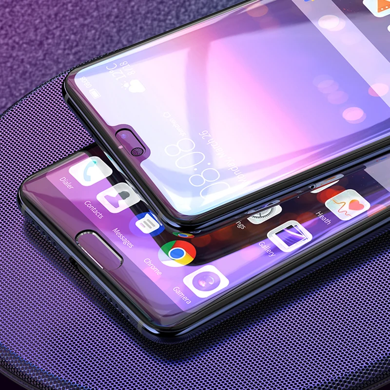 Закаленное стекло для huawei p20 lite Защитное стекло для huawei honor 10 7X Защитное стекло для nova 3e mate10 lite 5D полное покрытие