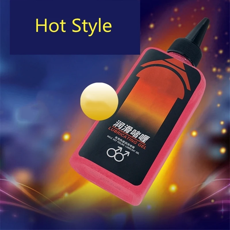 Анальный обезболивающий интимный лубрикант на водной основе горячая смазка и