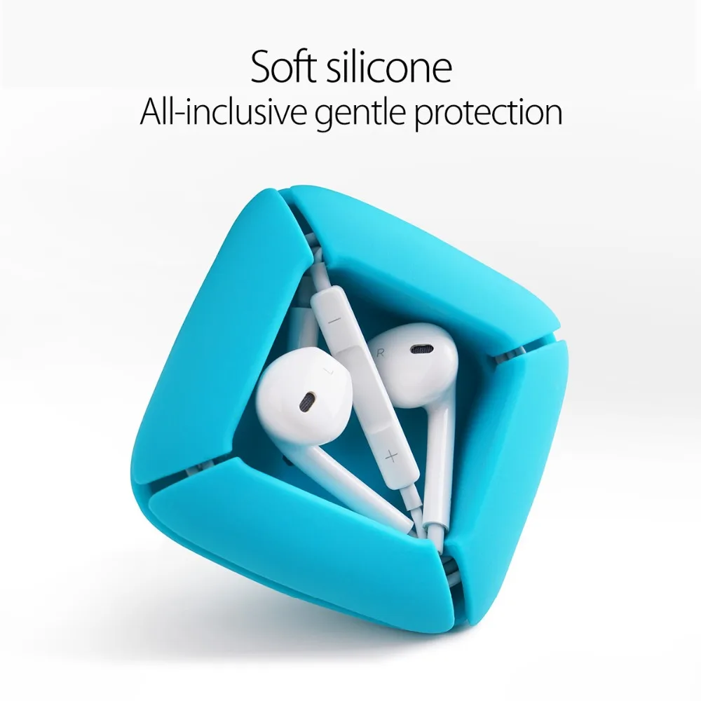 ORICO наушники силиконовый кабель для намотки гарнитуры кабельный менеджер