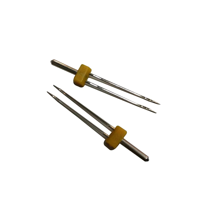 

1pcs 3mm Double Knitting Needle Home Sewing Machine Parts 2 Colors Metal DIY Ordinary Household Sewing Tools 14# Hot Sale