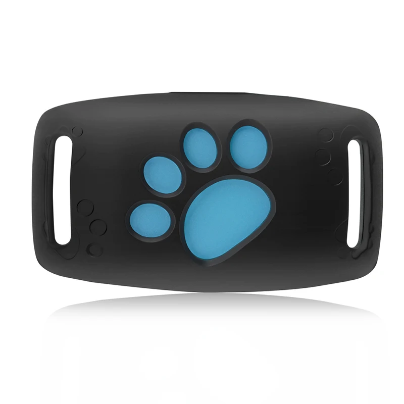 Blue Petshy Pet gps трекер собака кошка водостойкий gps Функция обратного вызова зарядка через usb gps трекеры умный анти-потеря ошейник для домашних животных - Цвет: Blue