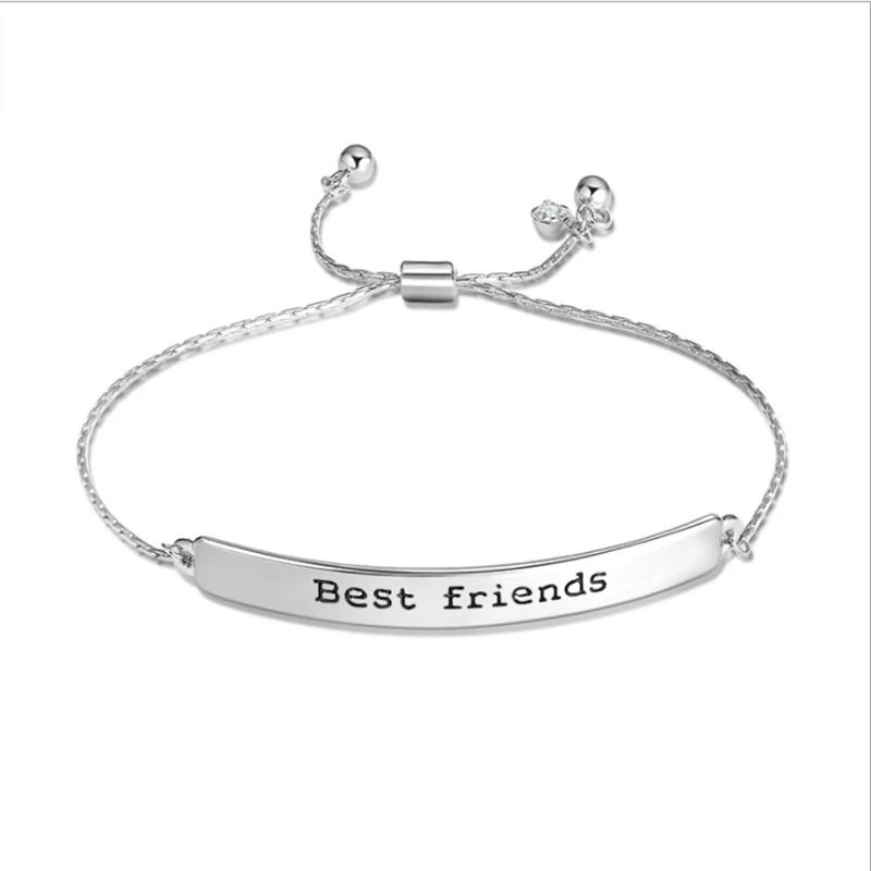 Suteyi нежный браслет следуй за своей мечтой Серебряный Золотой Розовый/золотой