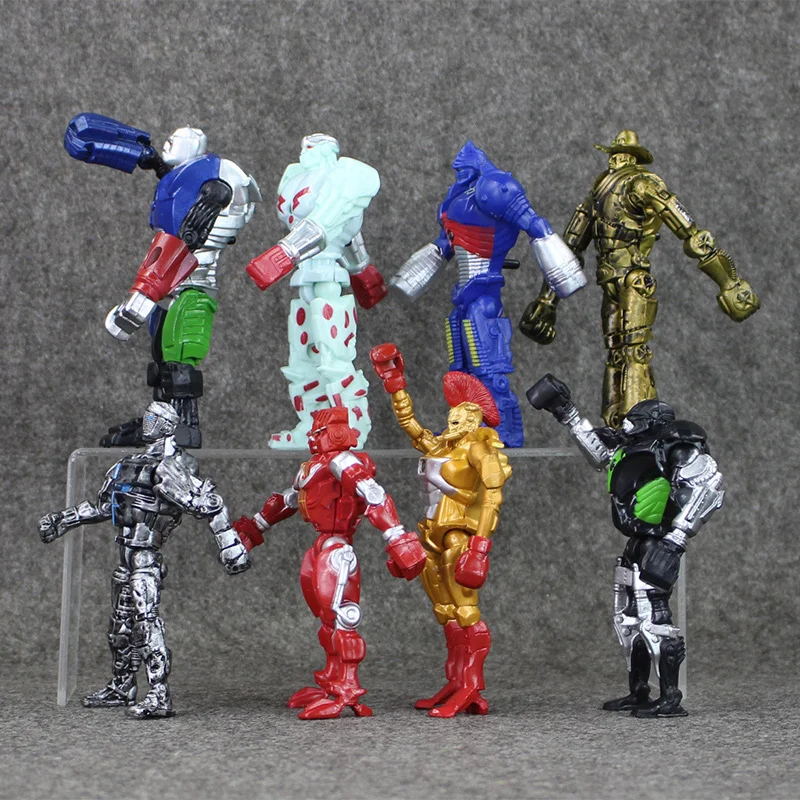 8 /комплект пленки настоящий Сталь Действие ПВХ фигура классические Giocattoli