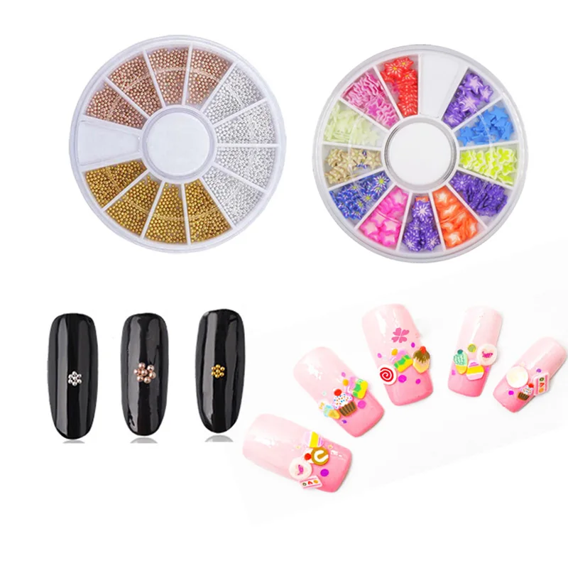 Bittb пилочки для ногтей с россыпью страз серебряного круглого формы 3D