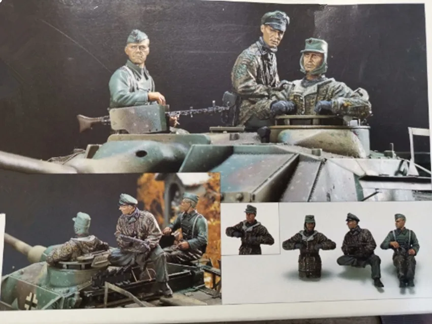 1/35 модельная фигурка из смолы неразрисованная 772 | Игрушки и хобби