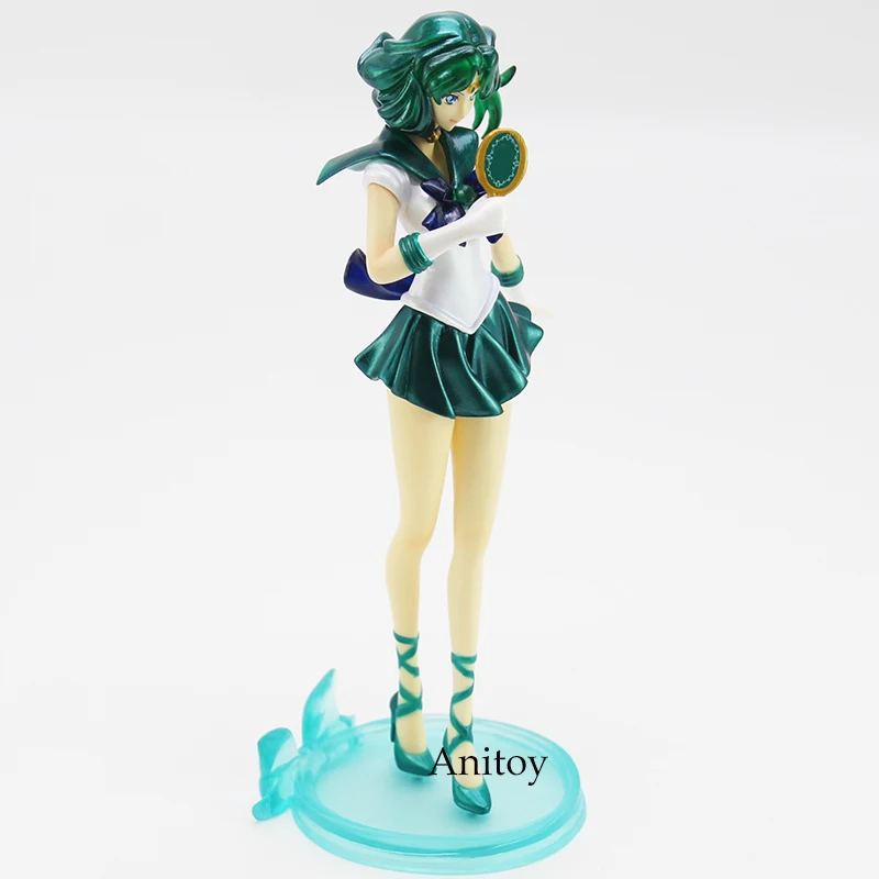Сейлор Мун Сейлор Нептун Kaiou Michiru ПВХ фигурка Коллекционная модель игрушки 20 см