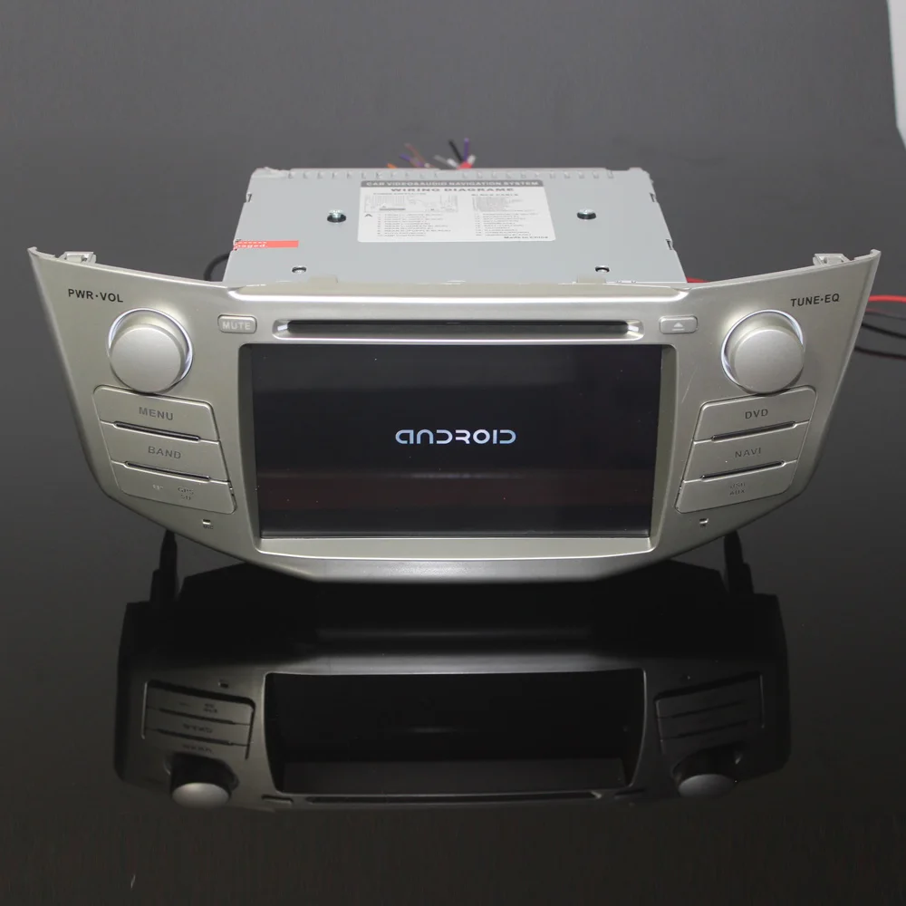2 DIN dvd плеер автомобиля URE 6.0 Android GPS Радио для Lexus RX300 RX330 7 дюймовый P 1024*600 Dual Core 3G WI FI 1
