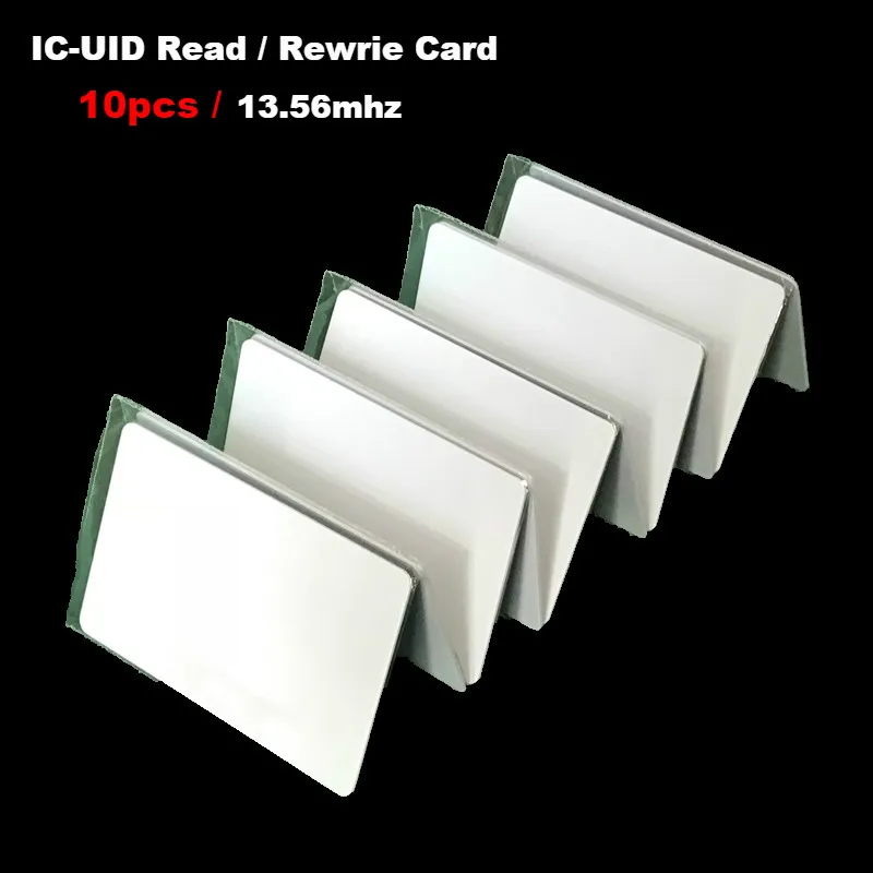 10pcs/Lot 13.56MHz UID IC Card Blank Writable Changeable Smart card Keyfobs Clone for RFID Copier Duplicator Access Control |