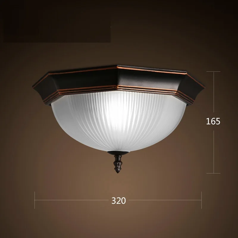 DOXA американские винтажные потолочные светильники железные светодиодные