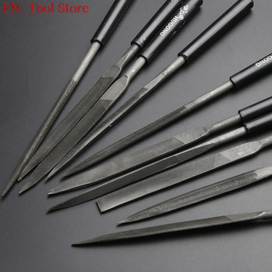 Мини набор иголок инструменты для резьбы ручные 10 шт. 3*140 мм/4*160 мм/5*180 мм|file set|needle