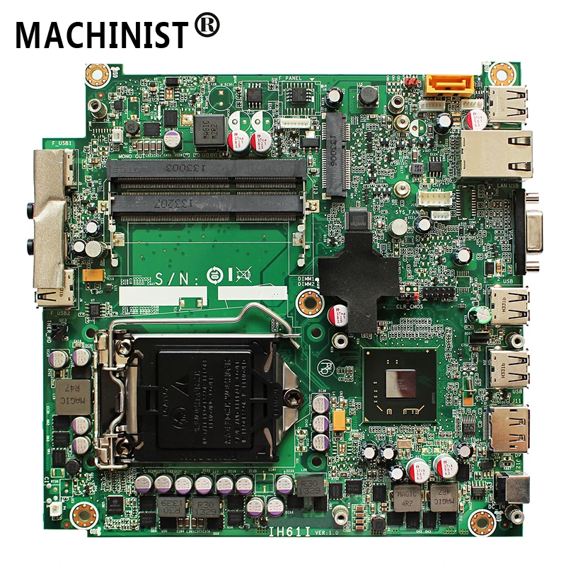 03T8194 03T7347 для Lenovo M72E M92P M4350Q IH61I настольная материнская плата LGA1155 DDR3 H61