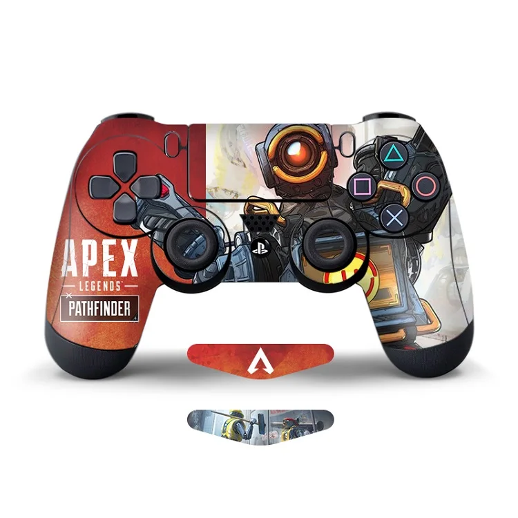 Данные лягушки наклейки на геймпады для ApexLegends джойстик скины для sony Playstation 4 контроллер для PS4 Slim Pro наклейки аксессуары