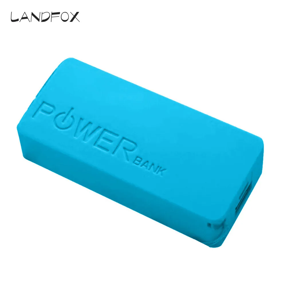 LANDFOX 2019 Портативный 18650 USB Мощность банка 5600 мА/ч Батарея Зарядное устройство