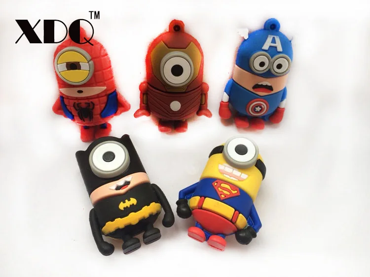 Лидер продаж DCSuper heros usb флэш-накопитель 32 ГБ Бэтмен/Супермен флеш-накопитель 4 ГБ 8 ГБ 16 ГБ карта памяти 64 Гб 128 ГБ Подарочные игрушки флешки