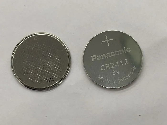 10 шт./лот Panasonic CR2412 CR 2412 3V литиевая батарея для монет часов брелоков батареи swatch watch
