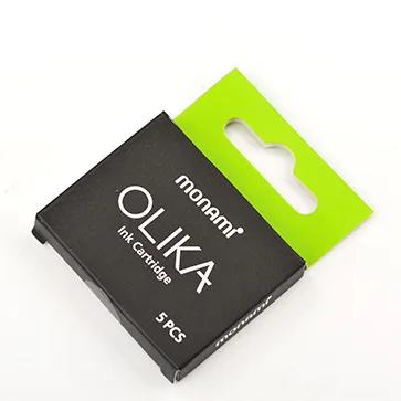 Olive green ink Monami OLIKA прозрачная перьевая ручка EF 0,38 мм супер тонкий наконечник из нержавеющей стали Kalem Stylo Plume Caligraphy ручка канцелярские принадлежности - Цвет: Olive green ink