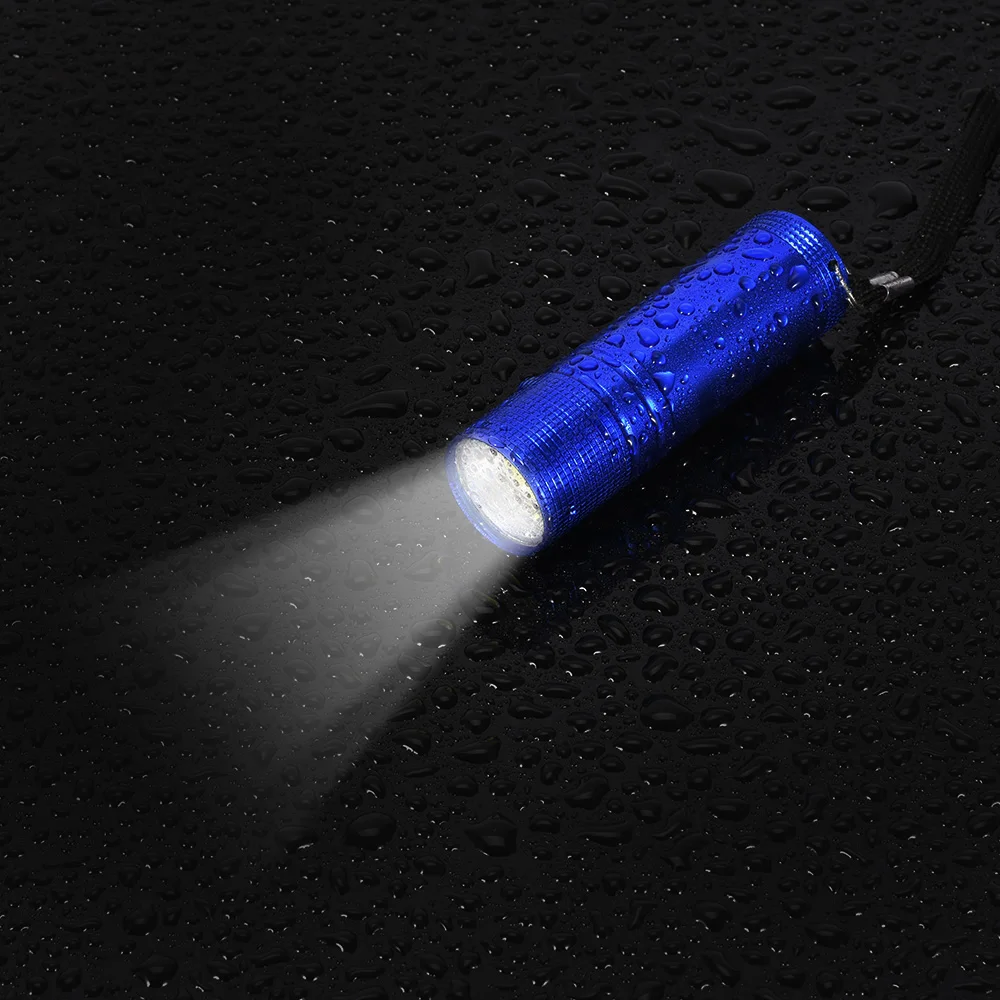 Coba mini led flashlight aluminum alloy case cob lamp use 3*AAA battery waterproof floodlight portable light super bright |