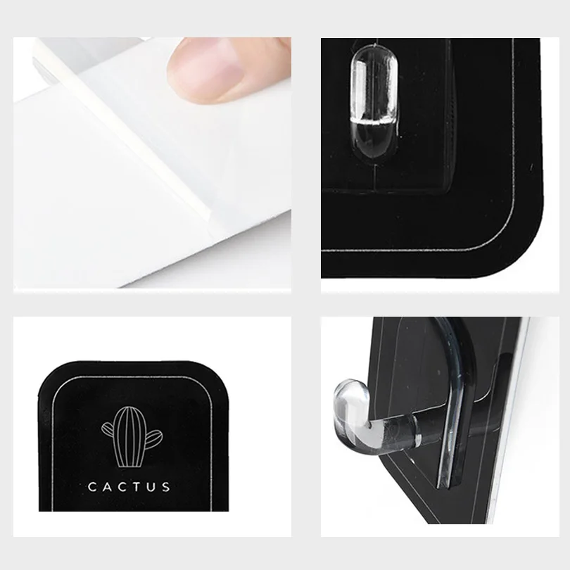 2 шт. пластиковый крюк клейкая наклейка подвесные ключи крючок для полотенец