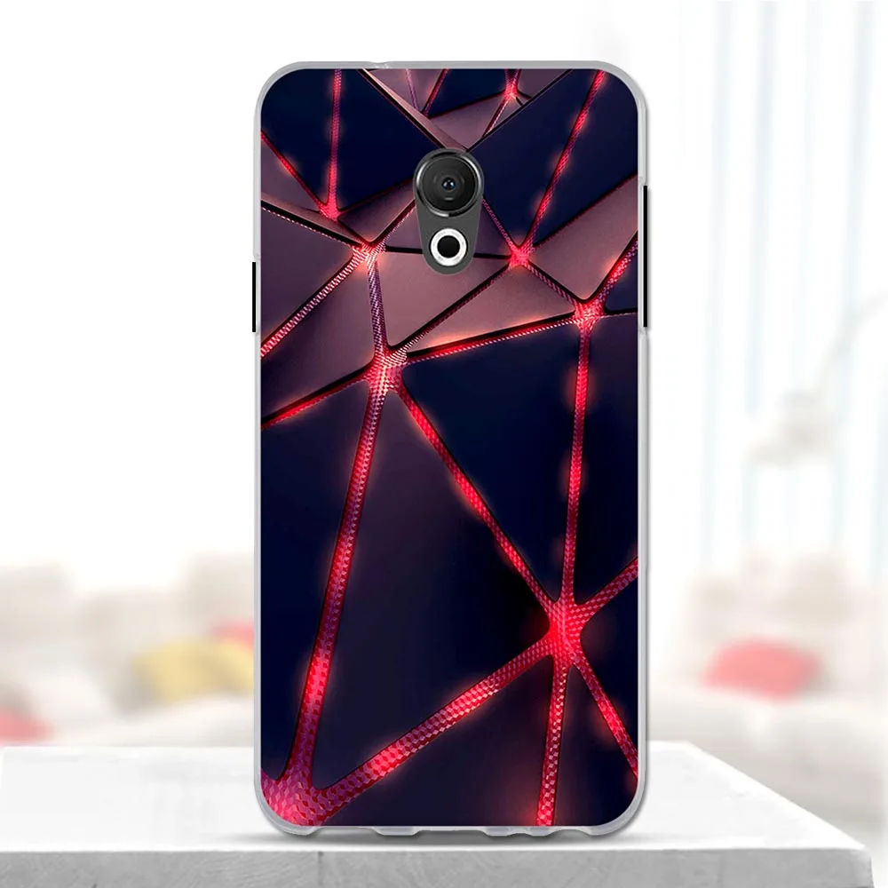 Чехол для Meizu 15 Lite 5 46 дюйма силиконовый бампер M15 чехол мягкий | Мобильные телефоны