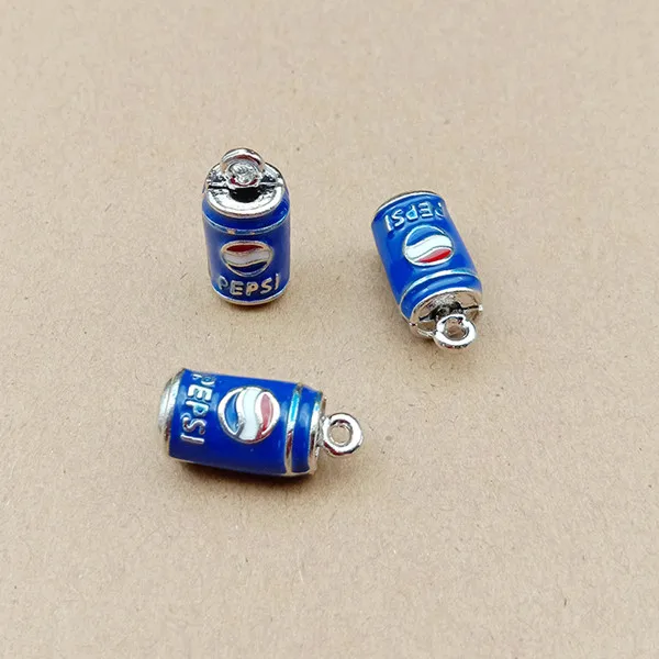 blue10x18mm 10 шт напитки Шарм Эмаль Шарм для изготовления ювелирных изделий Мода Шарм серьги кулон Модные подвески - Окраска металла: blue10x18mm