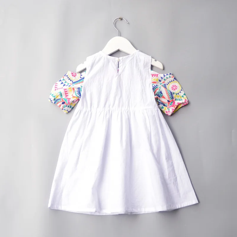 wholesale2019 baby girl clothes Summer Dresses Sweet Children cotton Short sleeve Embroidered Princess dress2-6Y Vestid | Детская одежда