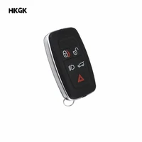 new 5 button lock unlock remote car key trunk panic fob case shell for land rover lr4 range rover evoque sport 2010 2015