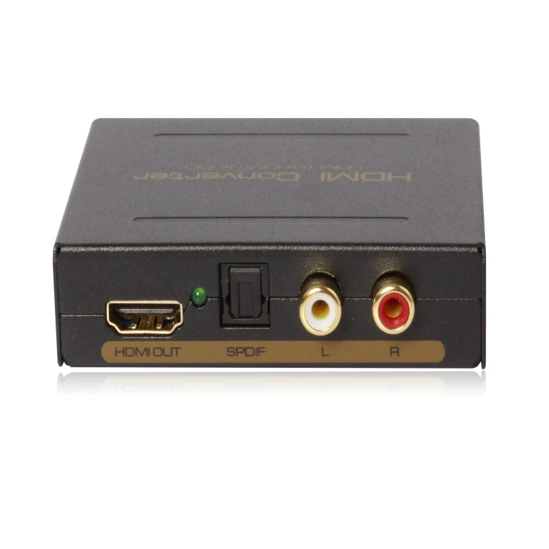 Для HDMI Совместимый оптический + SPDIF RCA L/R экстрактор преобразователь аудио