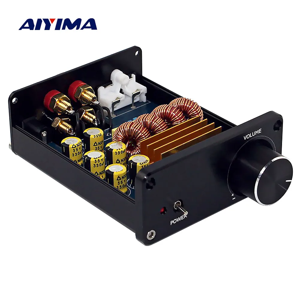 AIYIMA 2 0 TPA3116 класса D Мини усилители мощности аудио Плата усилитель 50Wx2 DIY для