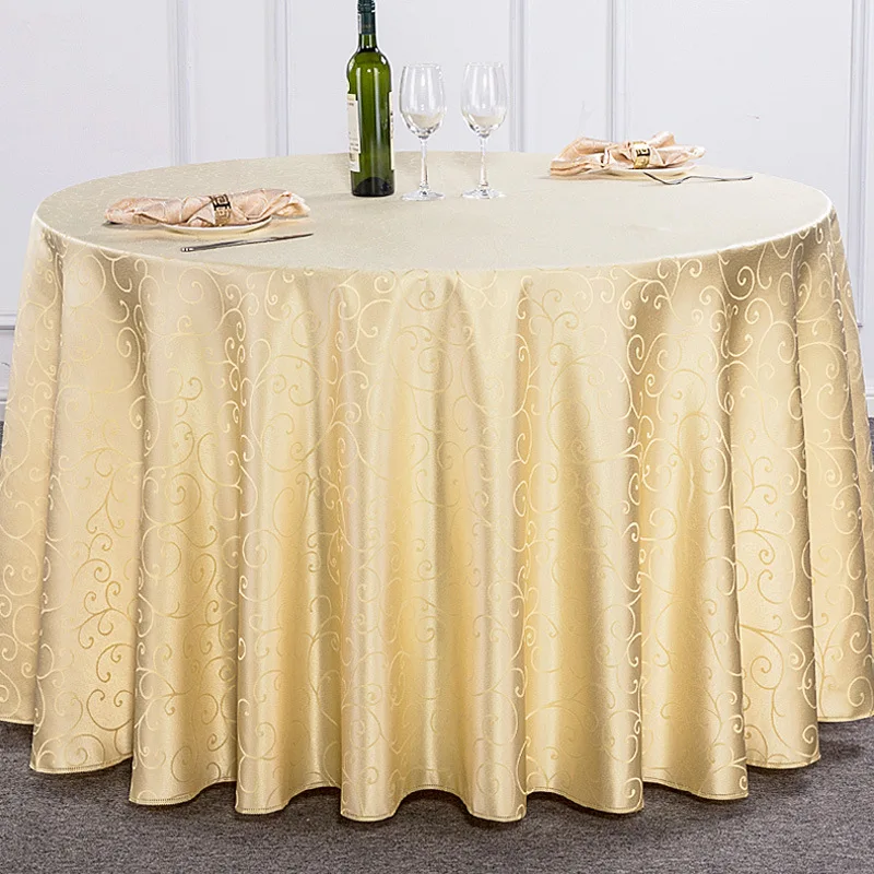 ROMORUS полиэфирные скатерти для круглых столов свадебные обеденные кофейные
