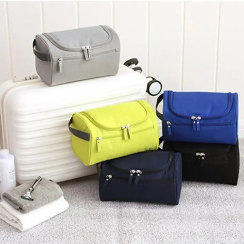Double Space Men Cosmetic Cases Waterproof Major Male Business High-capacity Wash Soft Storage Travel Bag | Багаж и сумки