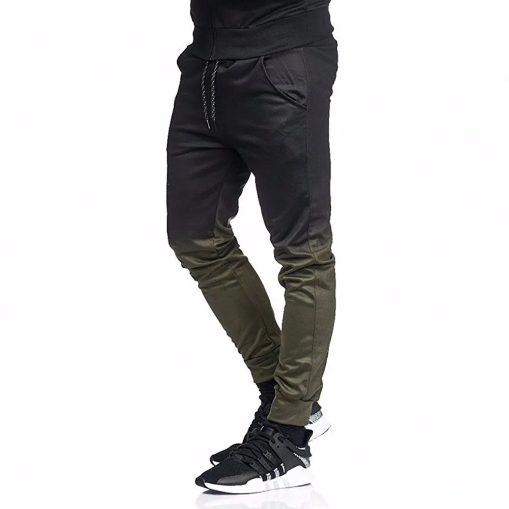 2018 брендовые новые золотые медали фитнес повседневные эластичные брюки стрейч