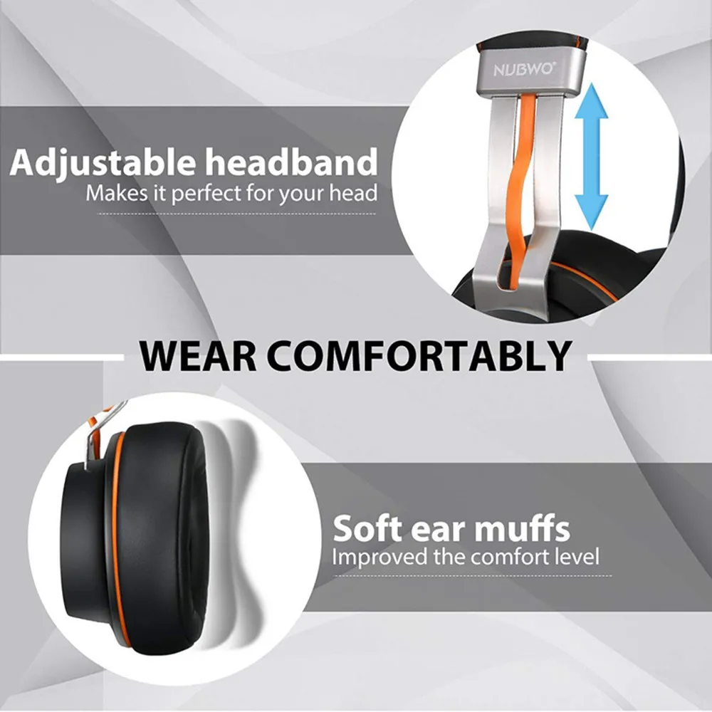 HiFi NUBWO S2 активная беспроводная Bluetooth портативная гарнитура с шумоподавлением для лазерной резьбы для мобильных/планшетных устройств-20