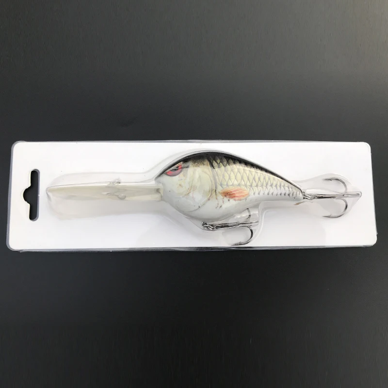 Topwater Crankbaits 3 дюймов 28 г воблер минноу для рыбалки Красный 3D средства ухода век