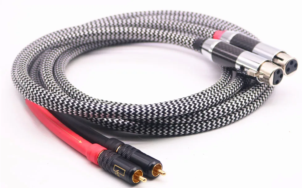 Аудиокабель 2 RCA папа к XLR HIFI Разъем 3 Pin папа|2 rca male|audio cable rcaxlr hifi |