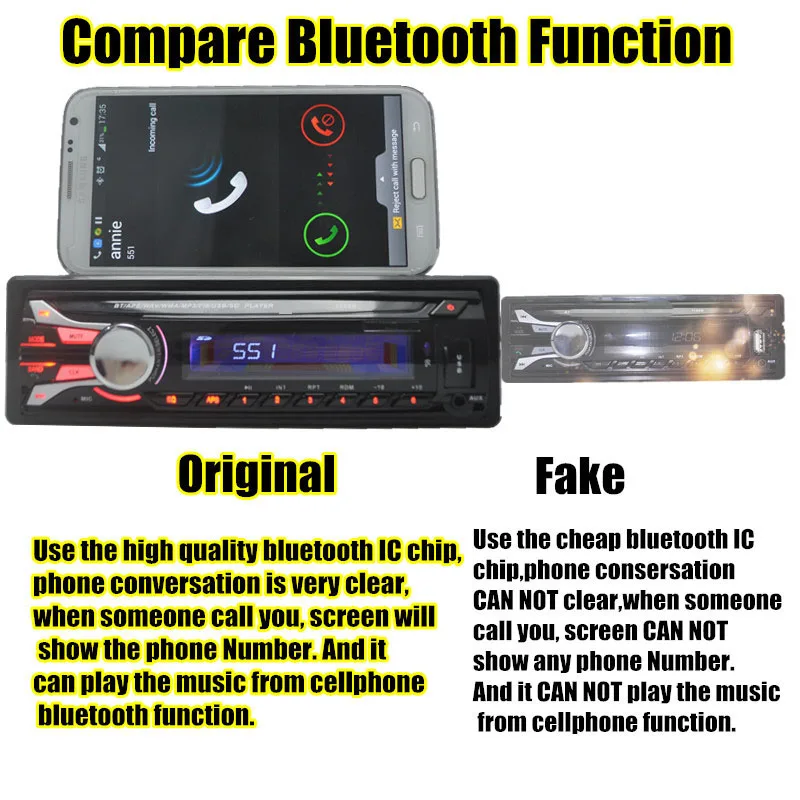 Авто Радио Стерео Mp3 радио плеер Audio in 1 din Bluetooth USB Порты и разъёмы SD/MMC радио-Кассетный проигрыватель съемная передняя Панель