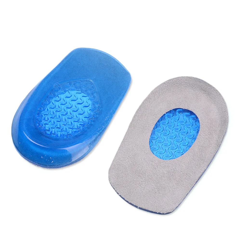 1 Pair Heel Pad Pain Relief Support Cushion Silicone Gel Breathable For Outdoor Sport C55K Sale |