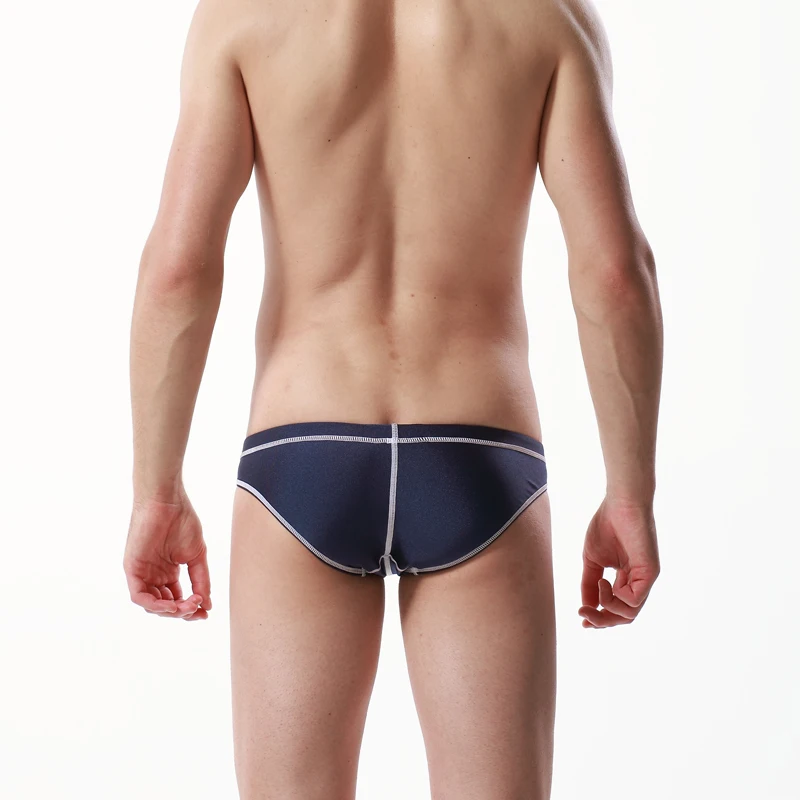 Новинка 2019 мужские брендовые плавки с заниженной талией одежда для плавания пуш